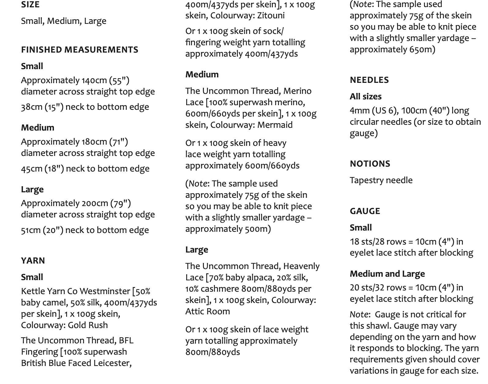 Pebble Beach Shawlette Knitting Pattern by Helen Stewart Designs