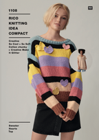 So Cool & So Soft Cotton Single Pattern 1108 : Sweaters : Long & Short Sleeves