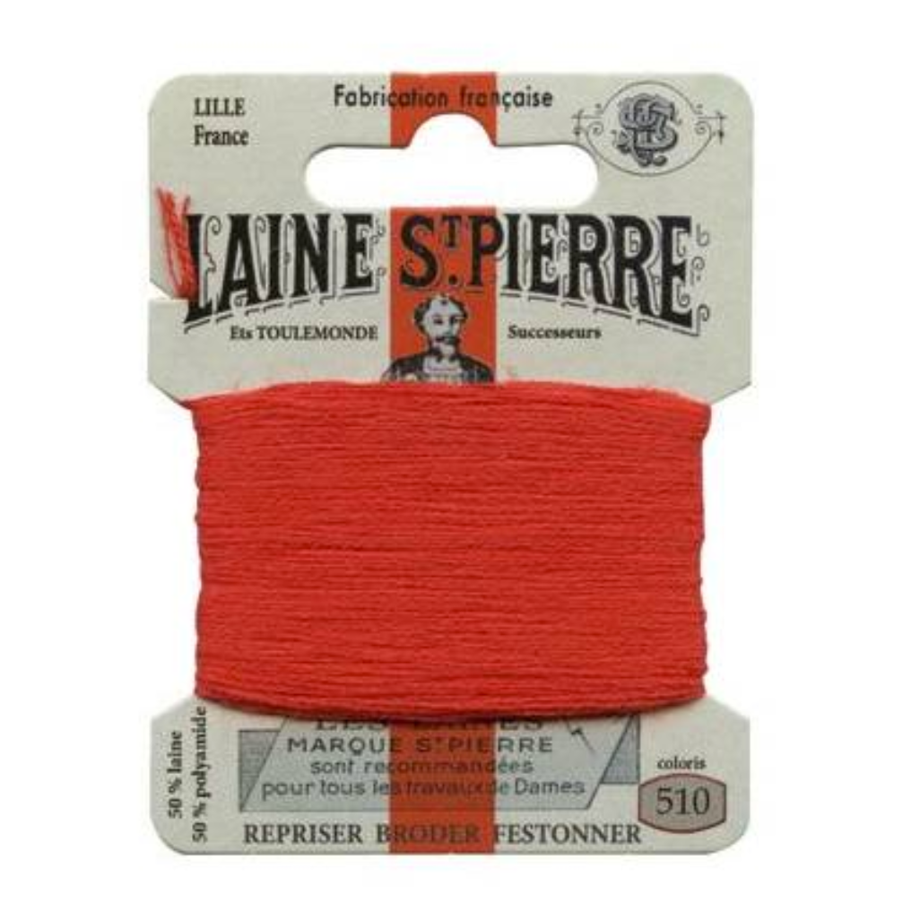 Laine St Pierre Darning Wool Red 510