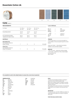 Rico Essentials Cotton DK Short Sleeve Top Knitting Pattern 1092