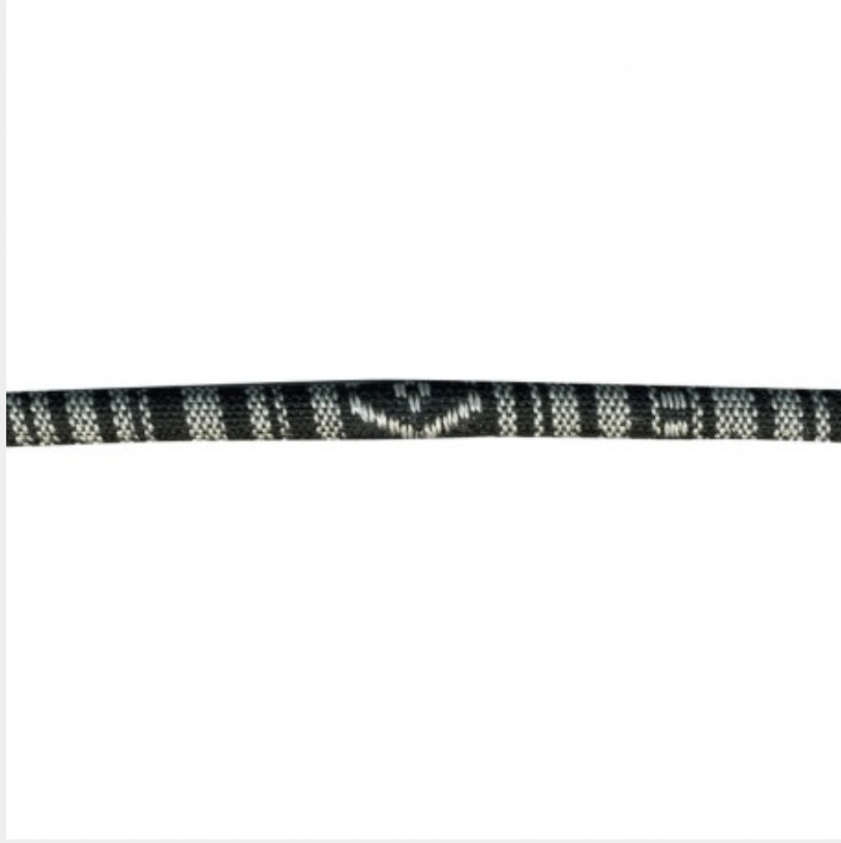 Ethnic Peruvian Round Cord 6mm : Black & White