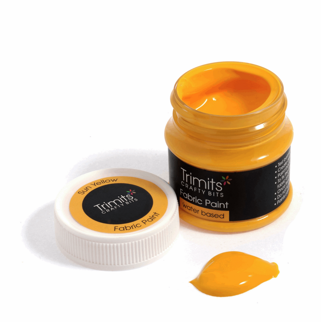 Fabric Textile Paint 50ml Sun Yellow