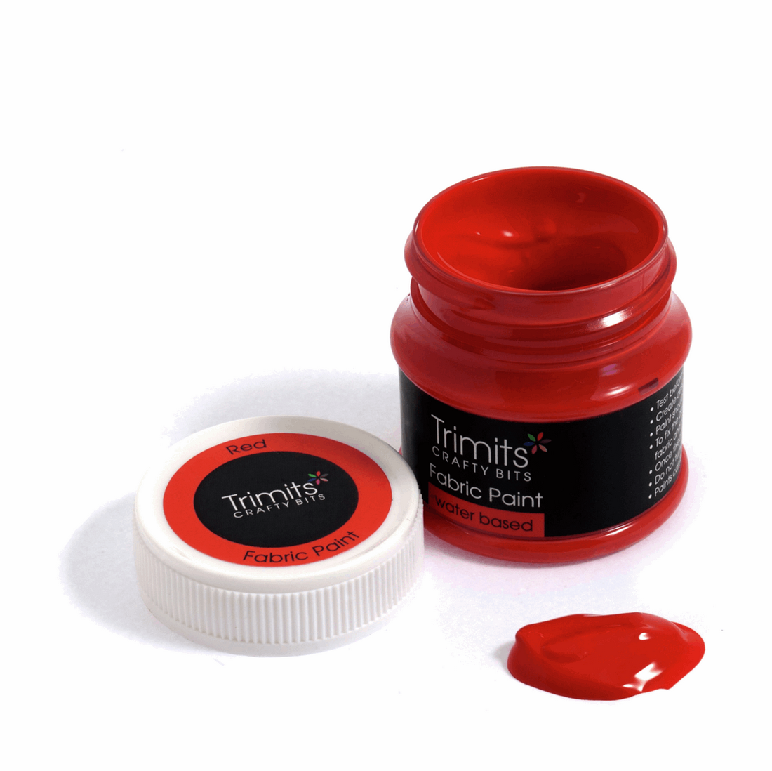 Fabric Textile Paint 50ml Red