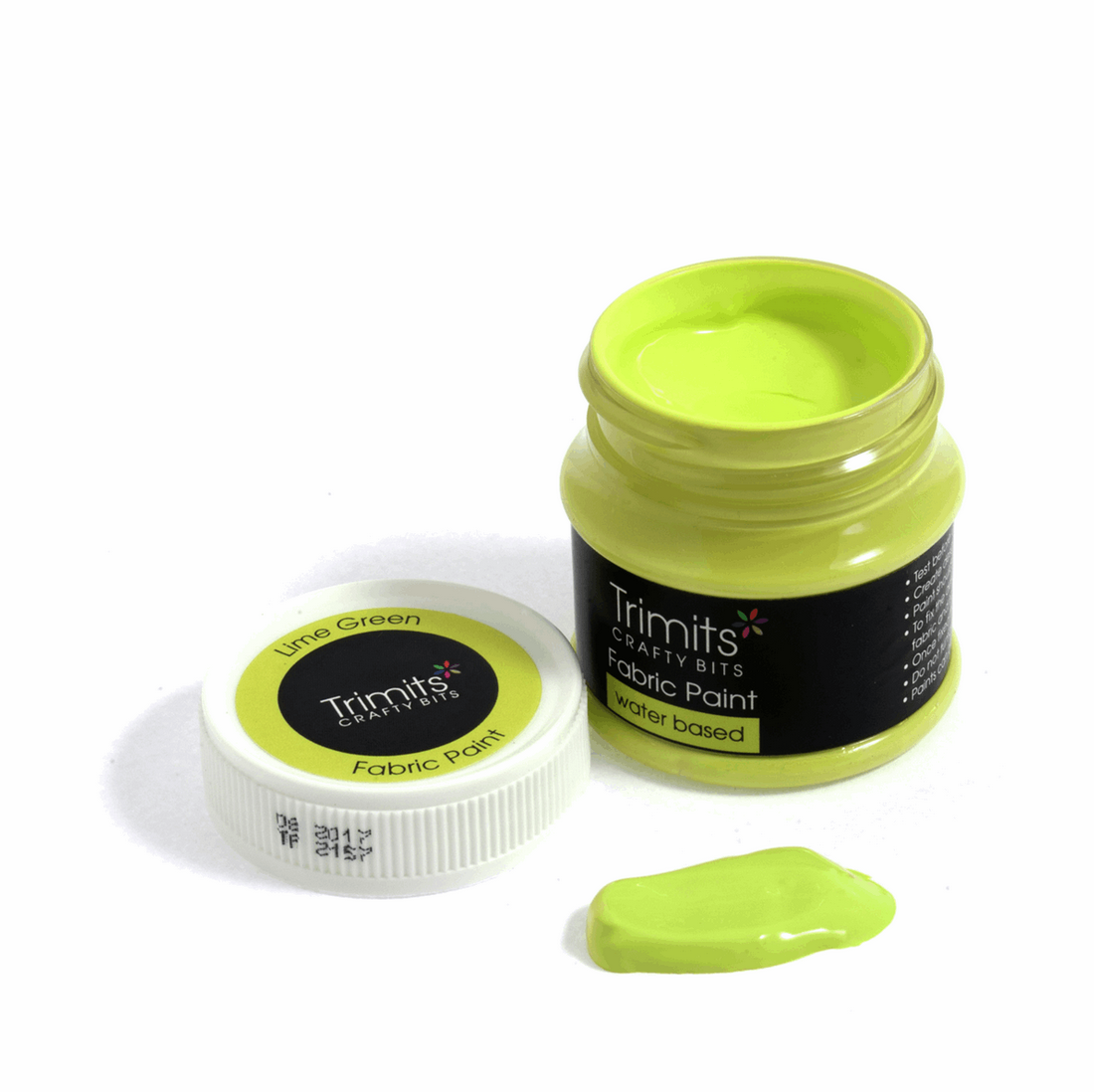 Fabric Textile Paint 50ml Lime Green
