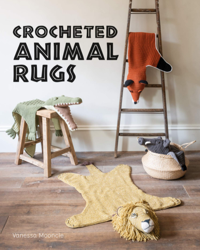 Crocheted Animal Rugs by Vanessa Mooncie