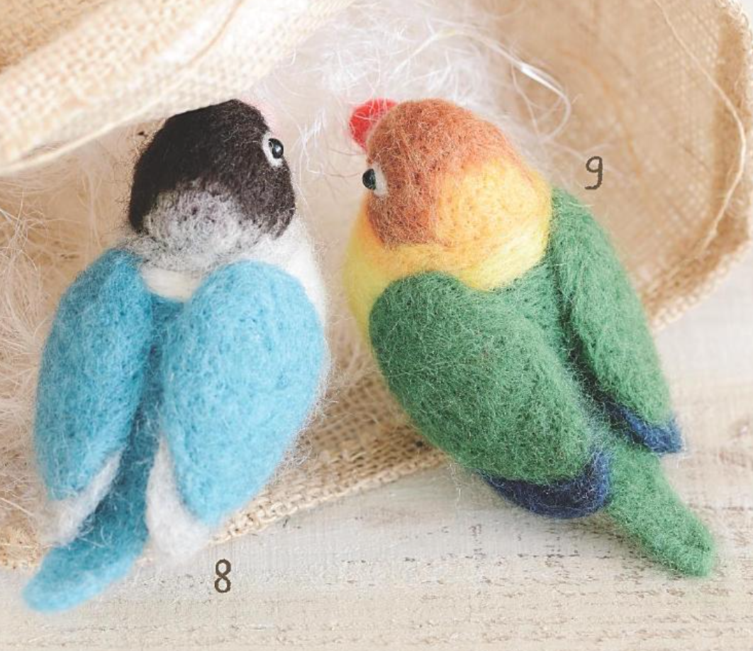 Cute Birds to Make with Needle Felting: 35 Clearly Explained Projects with Step by Step Instructions