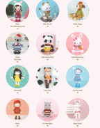 Sweet Crochet Friends: 16 Amigurimi Creations from Khuc Cay's Little Hands