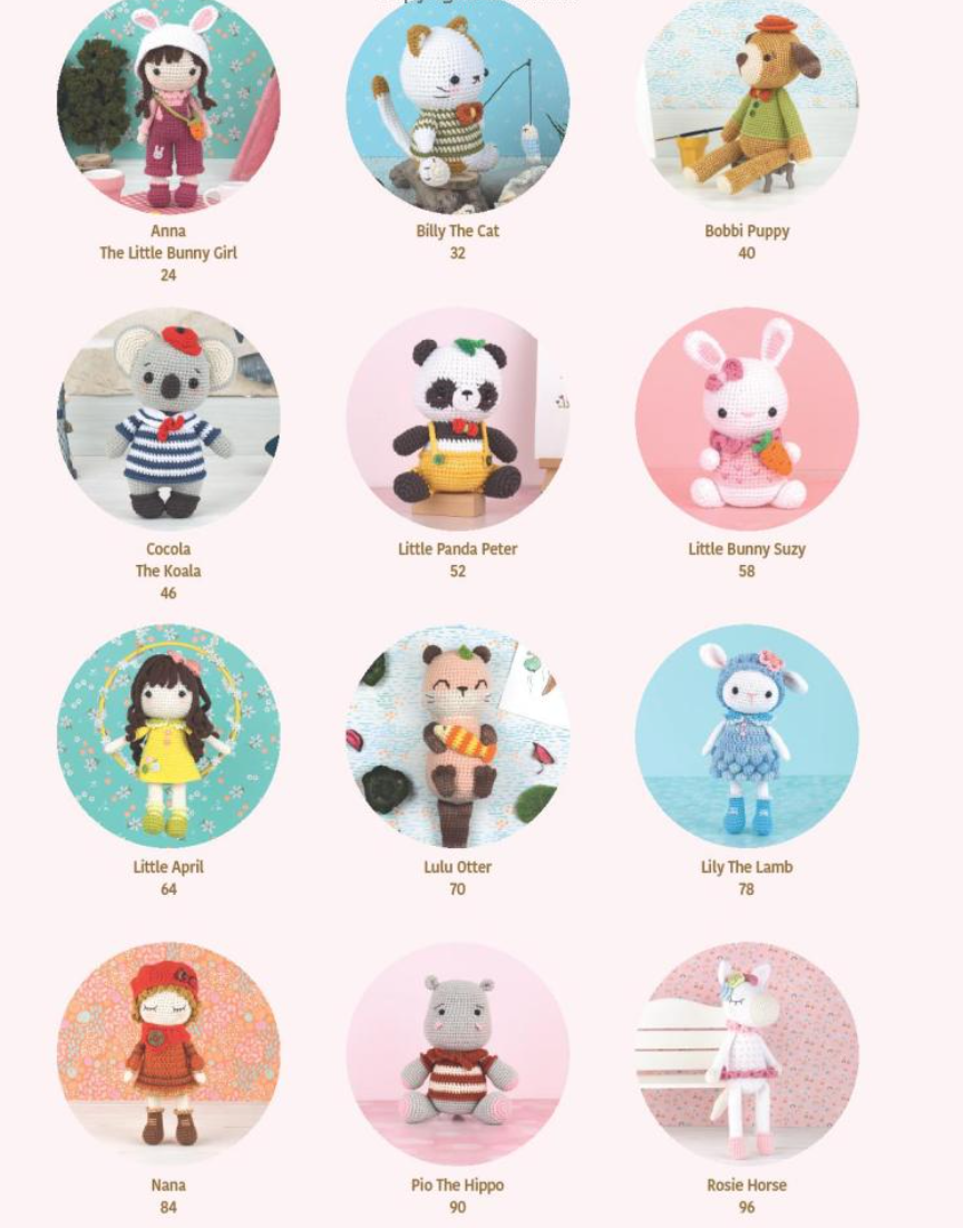 Sweet Crochet Friends: 16 Amigurimi Creations from Khuc Cay's Little Hands