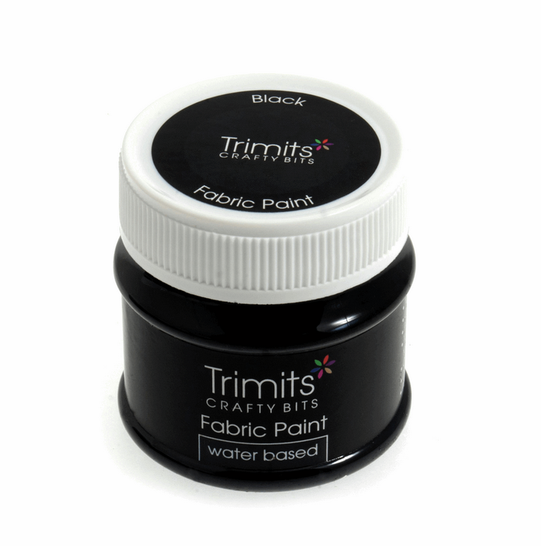 Fabric Textile Paint 50ml Black