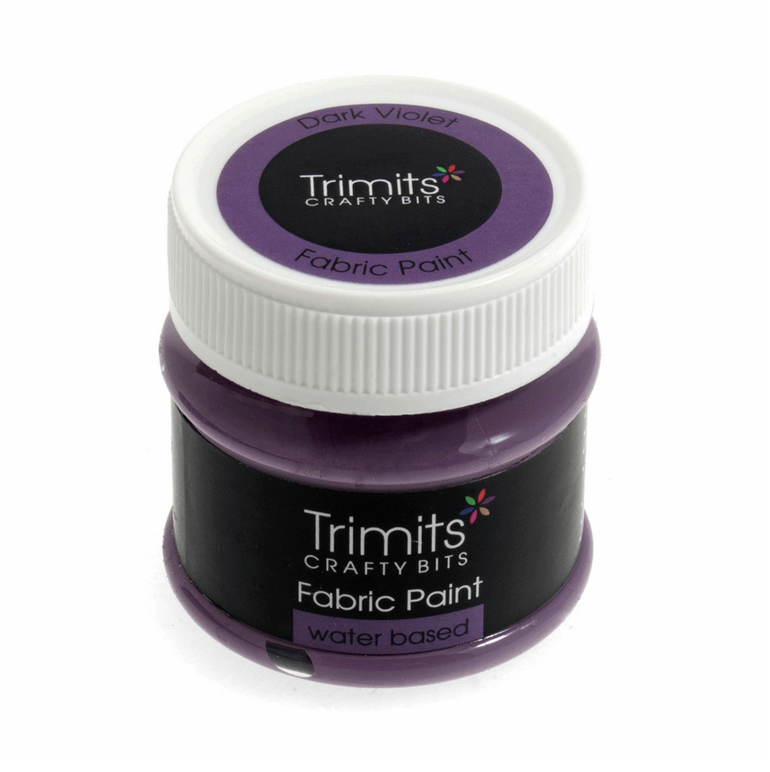 Fabric Textile Paint 50ml Dark Violet