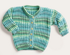 Baby Dream Uni Knitting Pattern 1153 Cardigan & Sweater