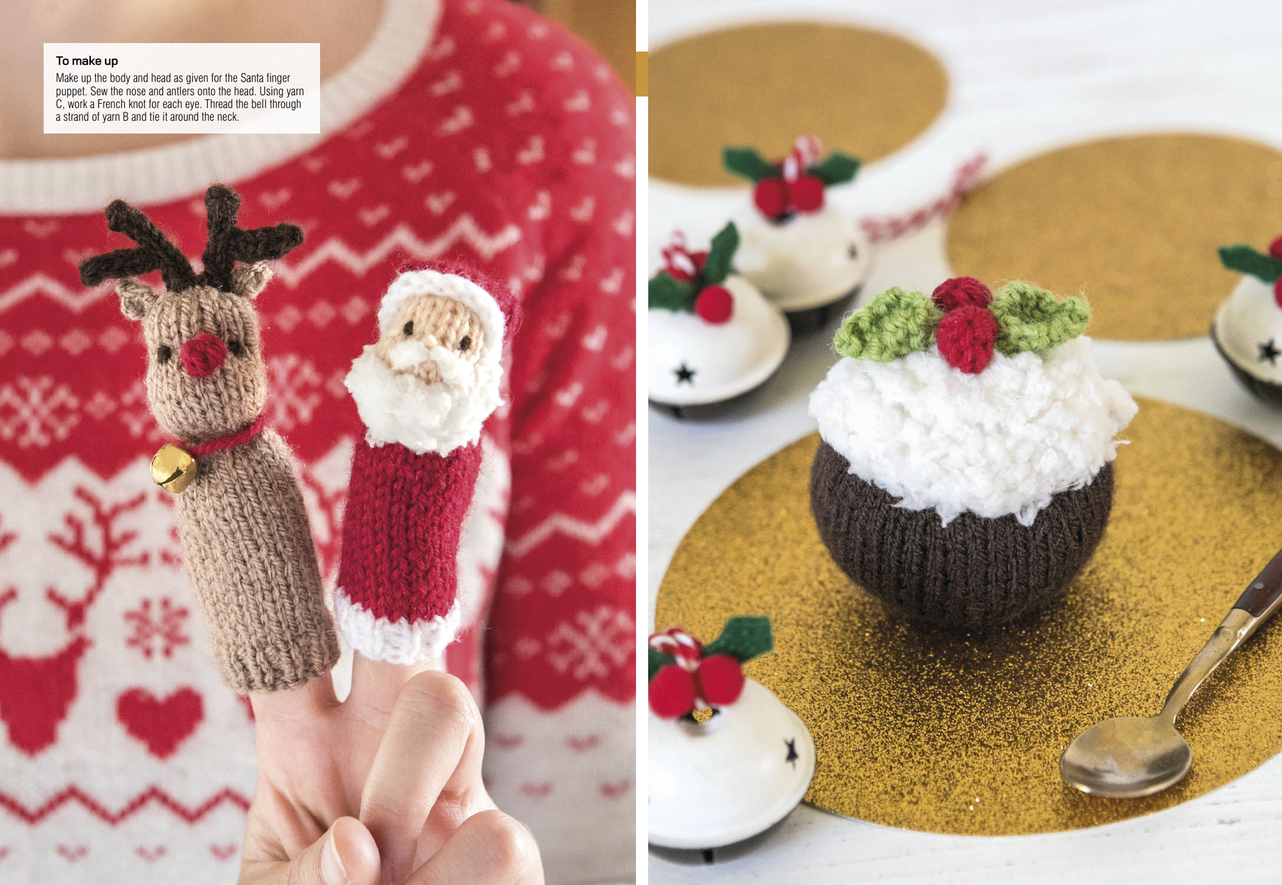Tiny Christmas Toys to Knit : Twenty To Make