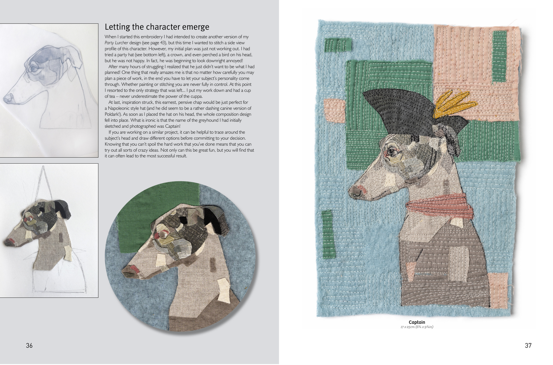 Stitched Textiles: Animals