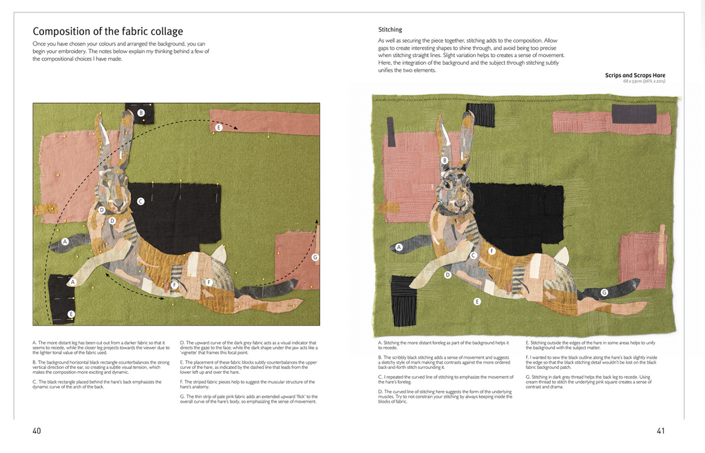 Stitched Textiles: Animals