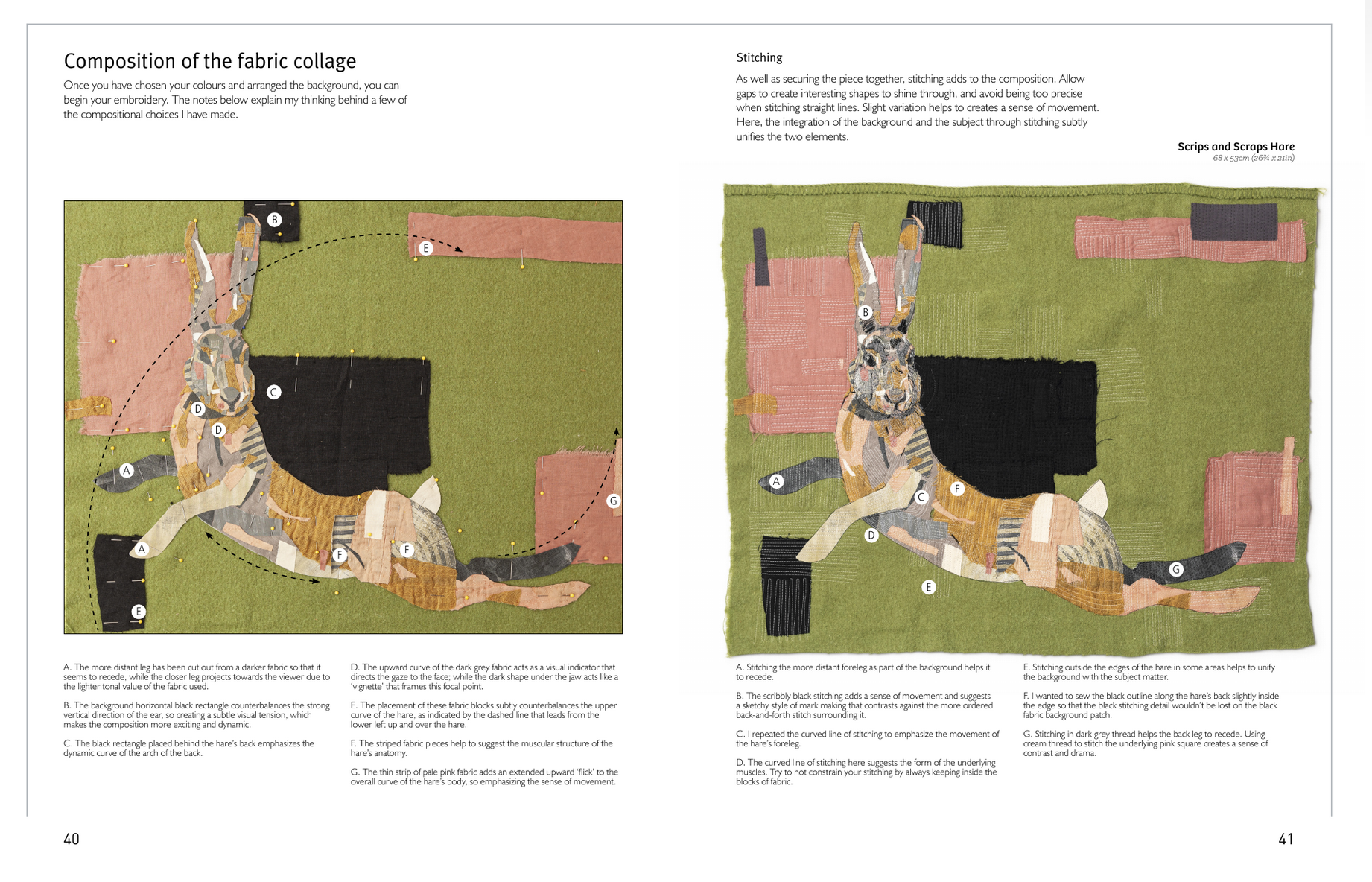Stitched Textiles: Animals