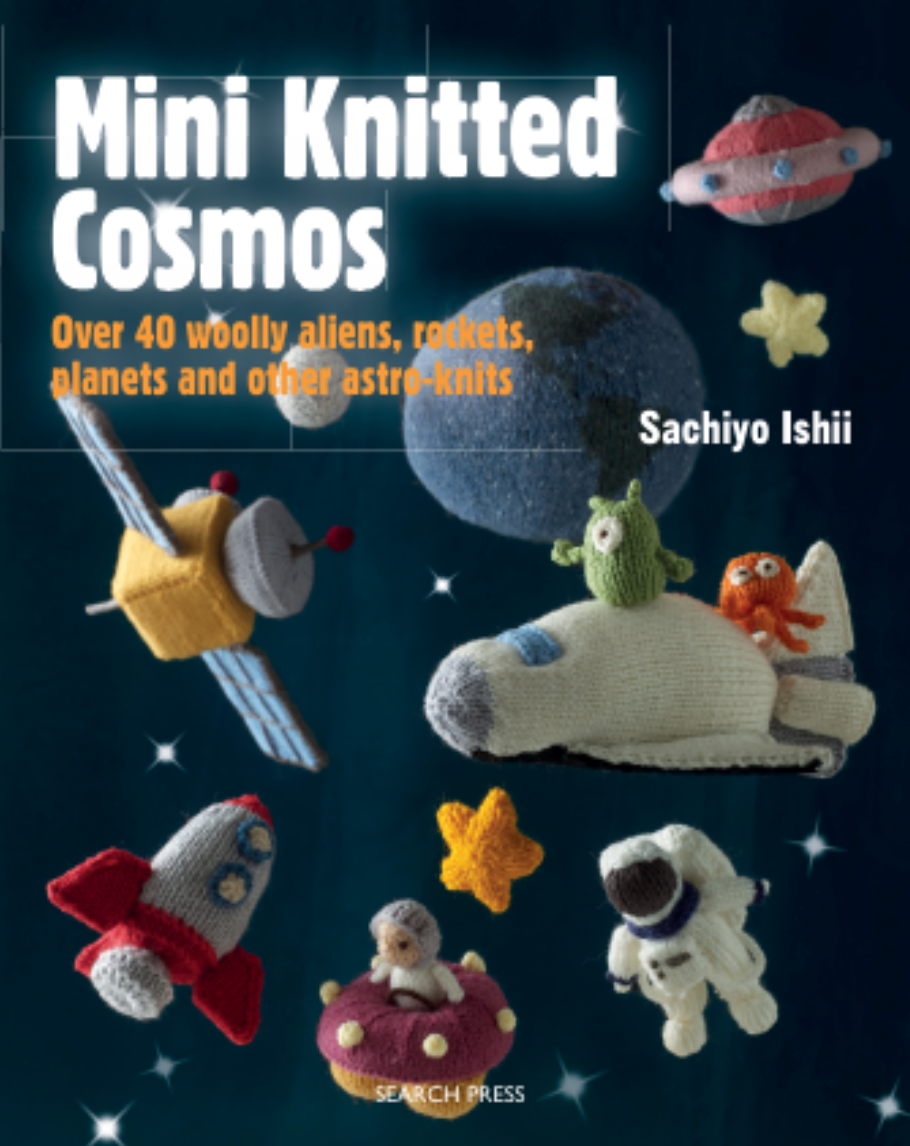 Mini Knitted Cosmos by Sachiyo Ishii