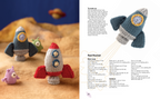 Mini Knitted Cosmos by Sachiyo Ishii