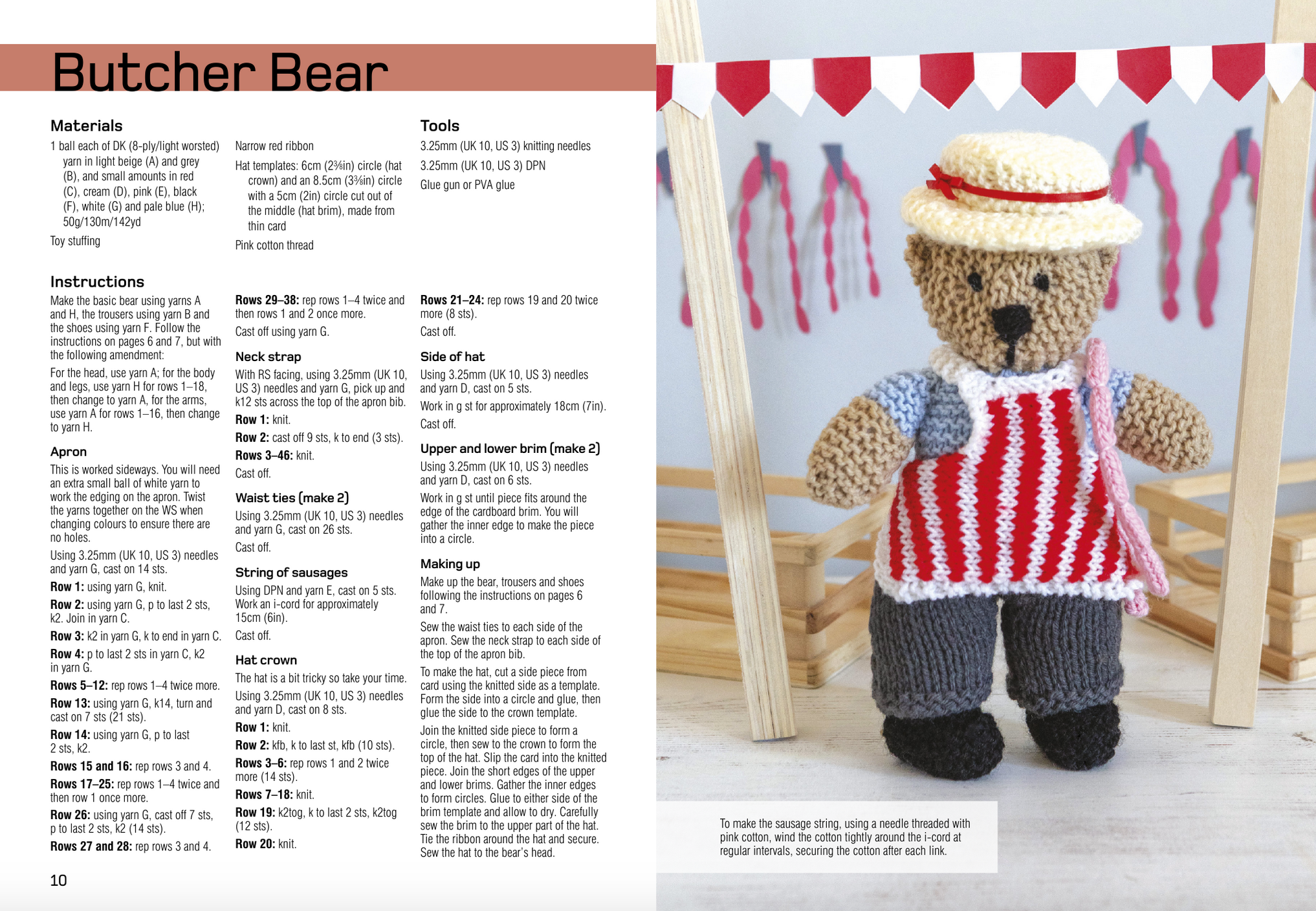 Dressed Up Bears - Twenty to Knit
