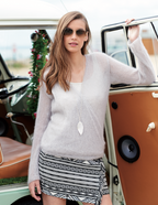 Super Kid Mohair Pattern 562 Ballet Crossover Sweater