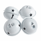 Large White Bells 40mm x 4 pieces