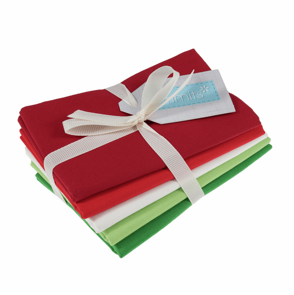 Plain Fat Quarter Pack: Festive
