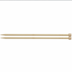Knitting Pins: Single-Ended: Takumi Bamboo: 40cm x 10mm (D)