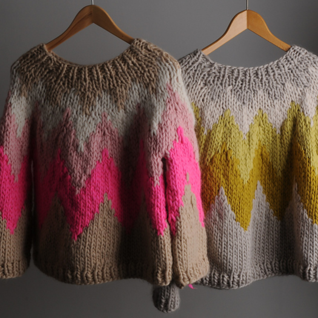 Zig Zag Jumper Pattern by Mrs Moon