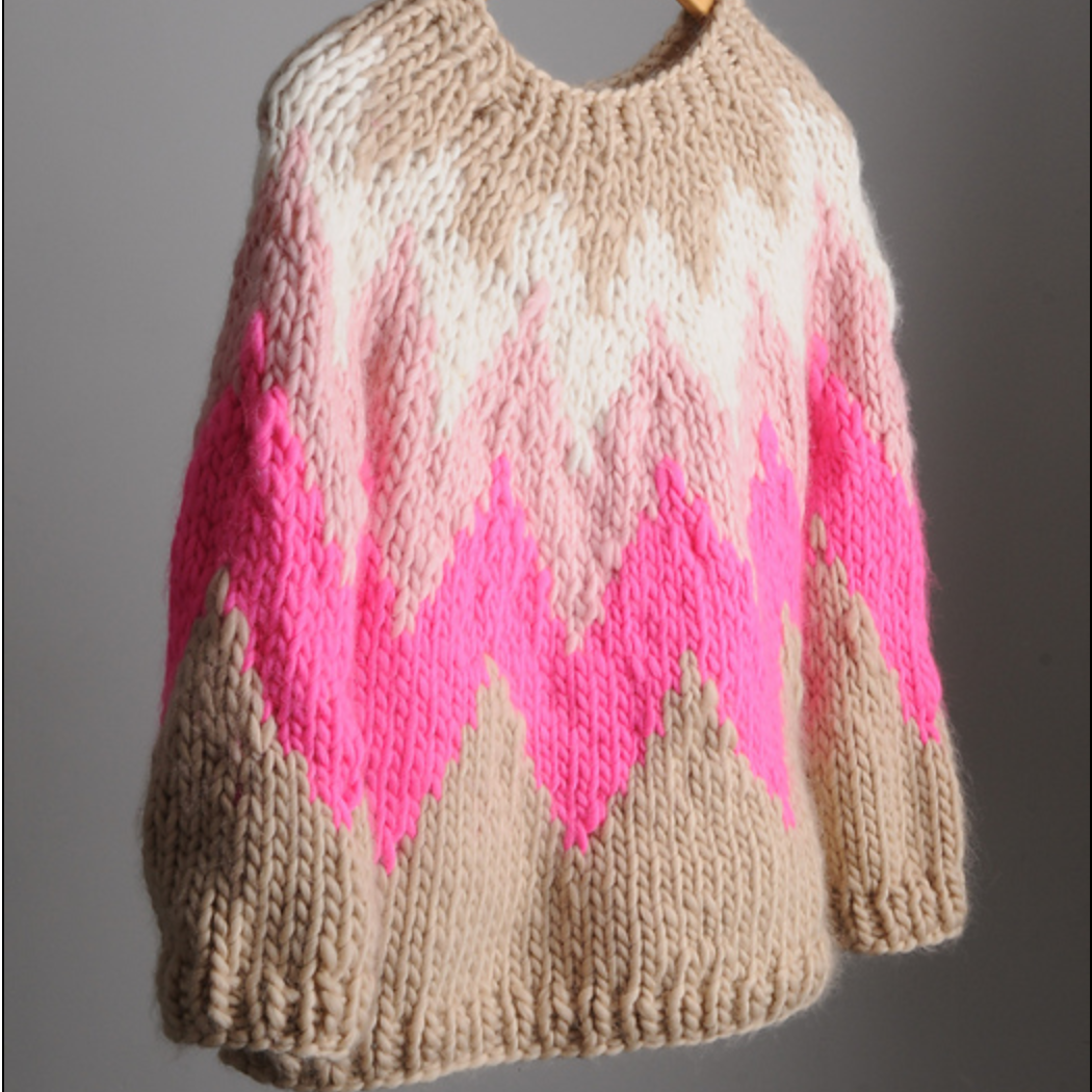 Zig Zag Jumper Pattern by Mrs Moon