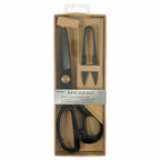 Classic Heavy Duty Black Dressmaking Scissors & Snips Gift Set