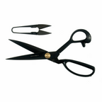 Classic Heavy Duty Black Dressmaking Scissors & Snips Gift Set