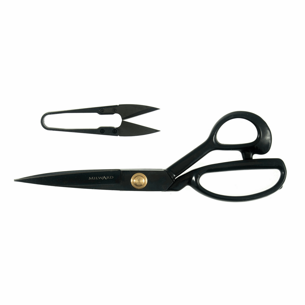 Classic Heavy Duty Black Dressmaking Scissors & Snips Gift Set