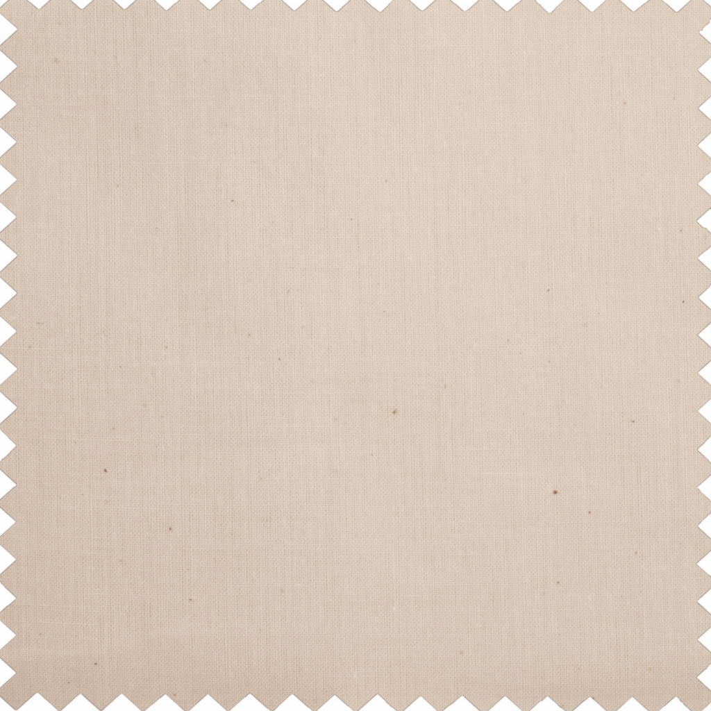 100% cotton Natural Calico Craft Fabric : 54cm x 45cm