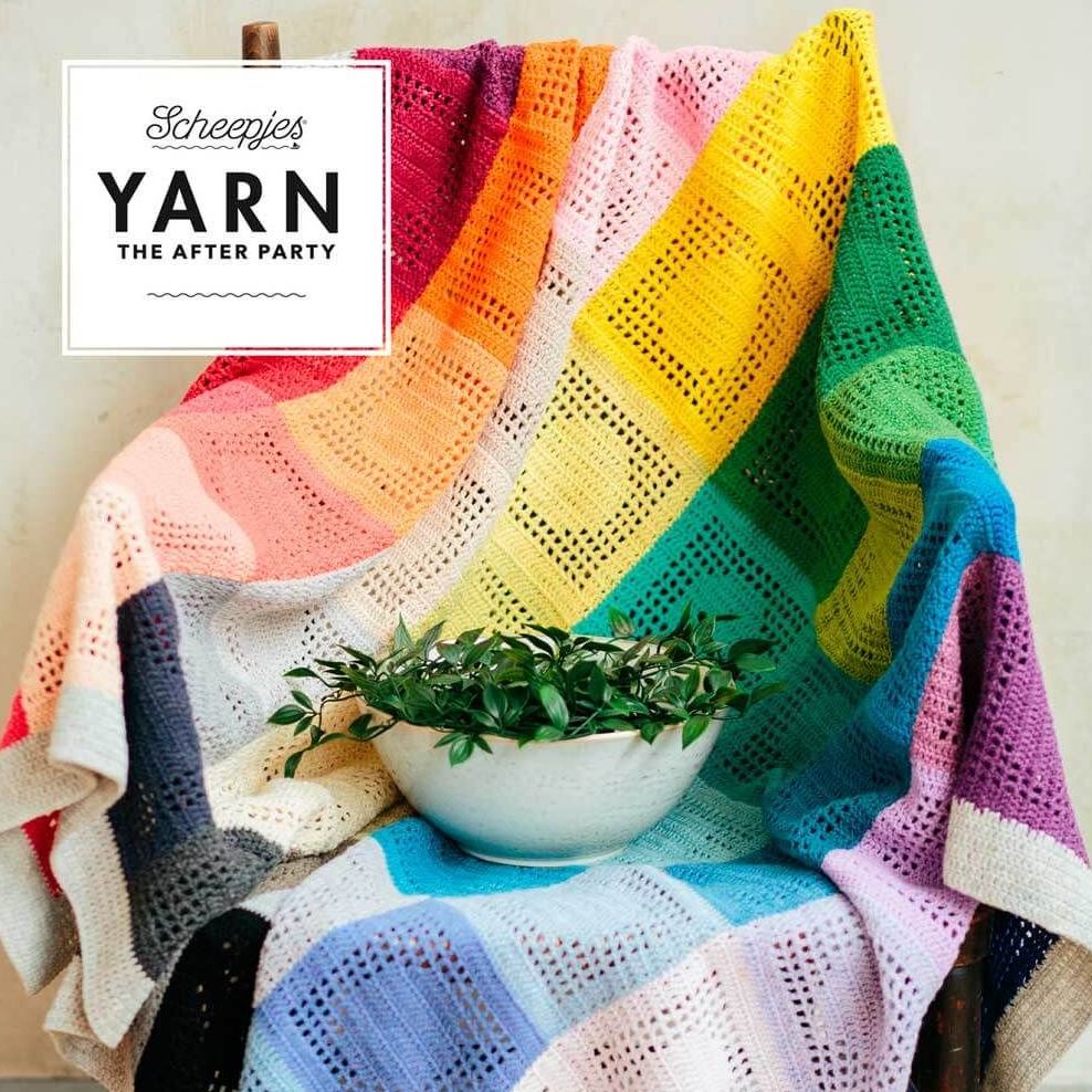 Scheepjes Rainbow Dots Blanket Pattern