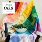 Rainbow Dots Crochet Blanket Kit