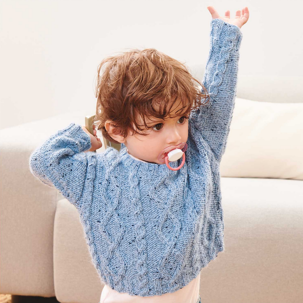 Baby Dream Tweed DK : Blue 003