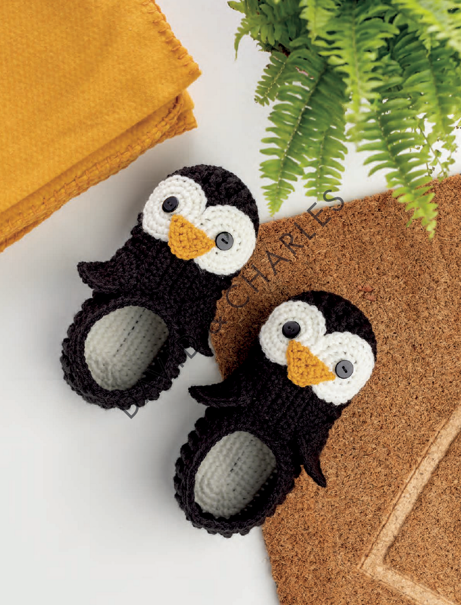 Crochet Animal Slippers