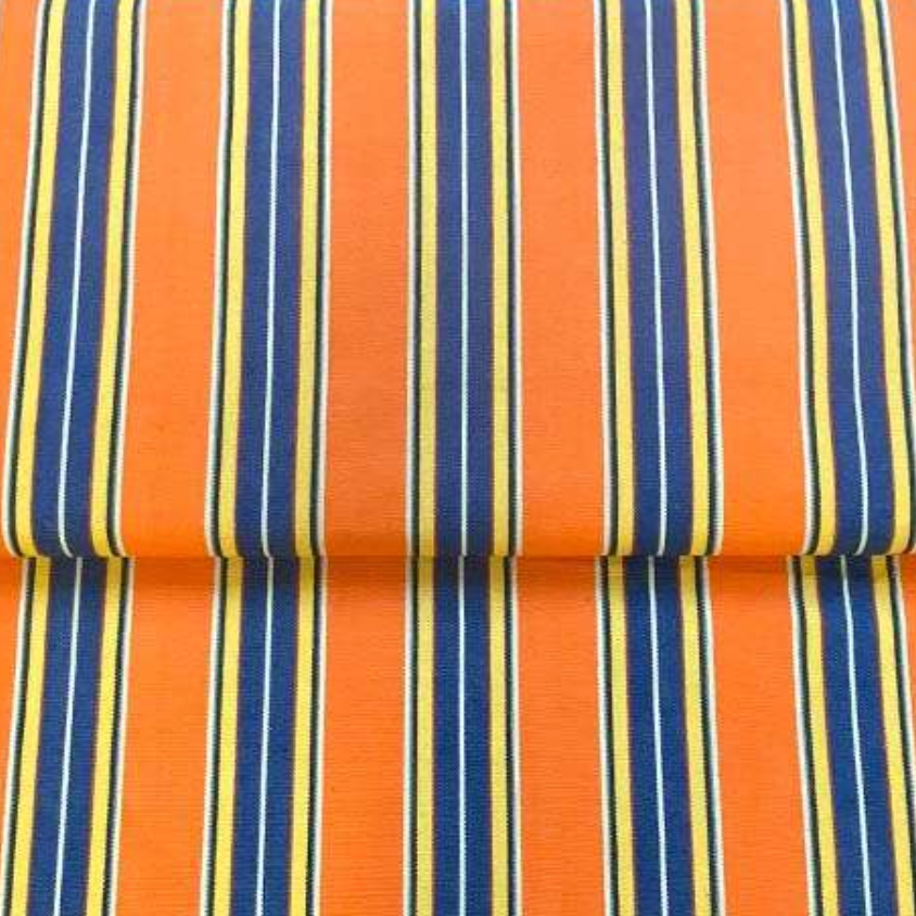 Vintage Stripes Deckchair Canvas : Jazz