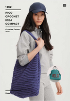 Rico Creative Cotton Aran Crochet Patterns : Bags 1192