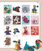 Knitted Cats & Dogs by Sue Stratford