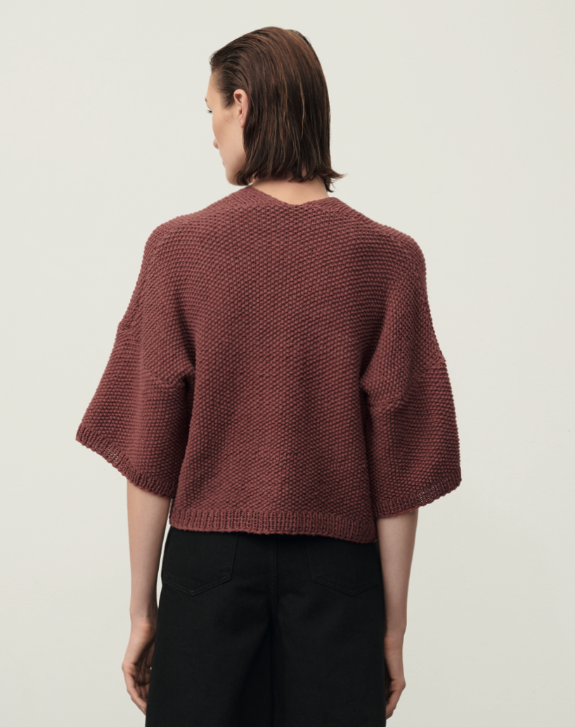 Rico Creative Cotton Aran Knitting Pattern : Cardigan 1200