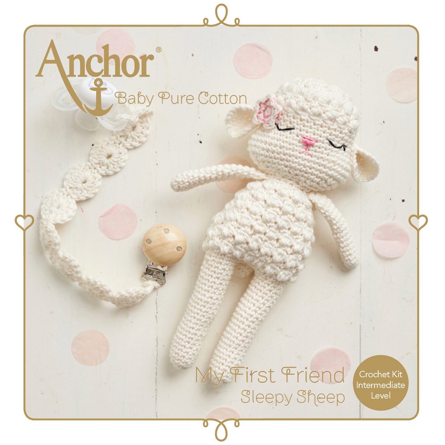 Crochet Kit: Baby Pure Cotton: Amigurumi Sheep