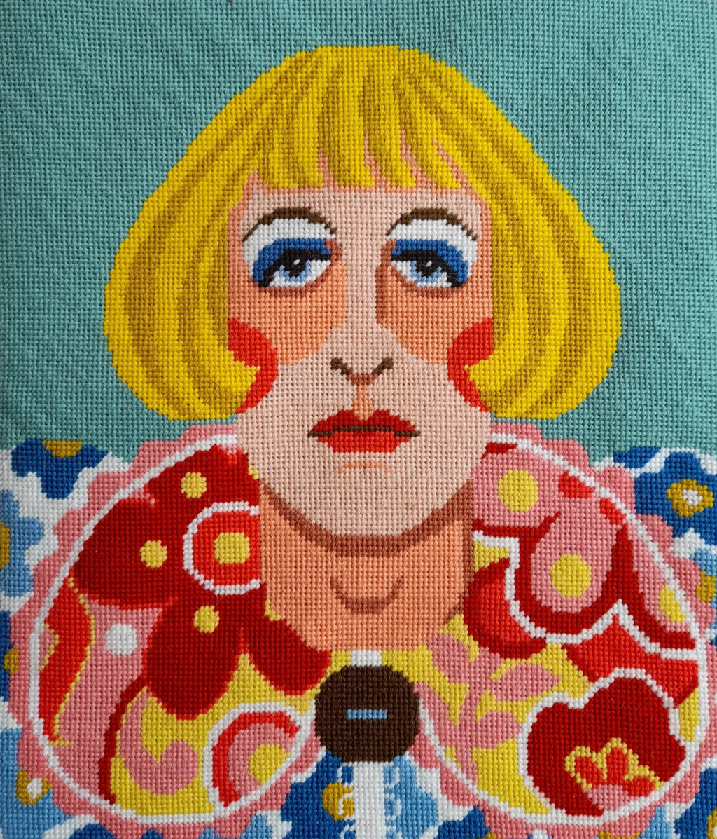 Grayson Perry Cross Stitch Kit : Printed Canvas