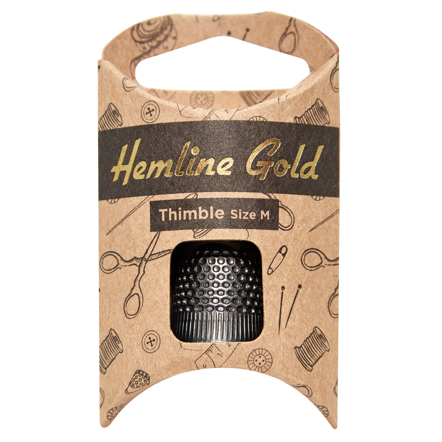 Thimble : Premium Quality : Medium : Black