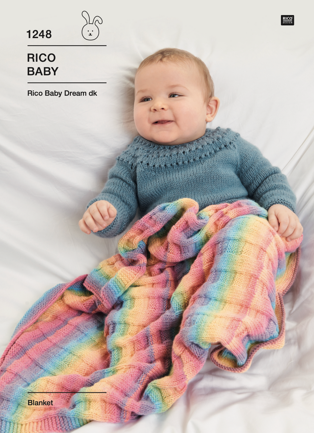 Baby Dream Knitting Pattern 1248 Baby Blanket