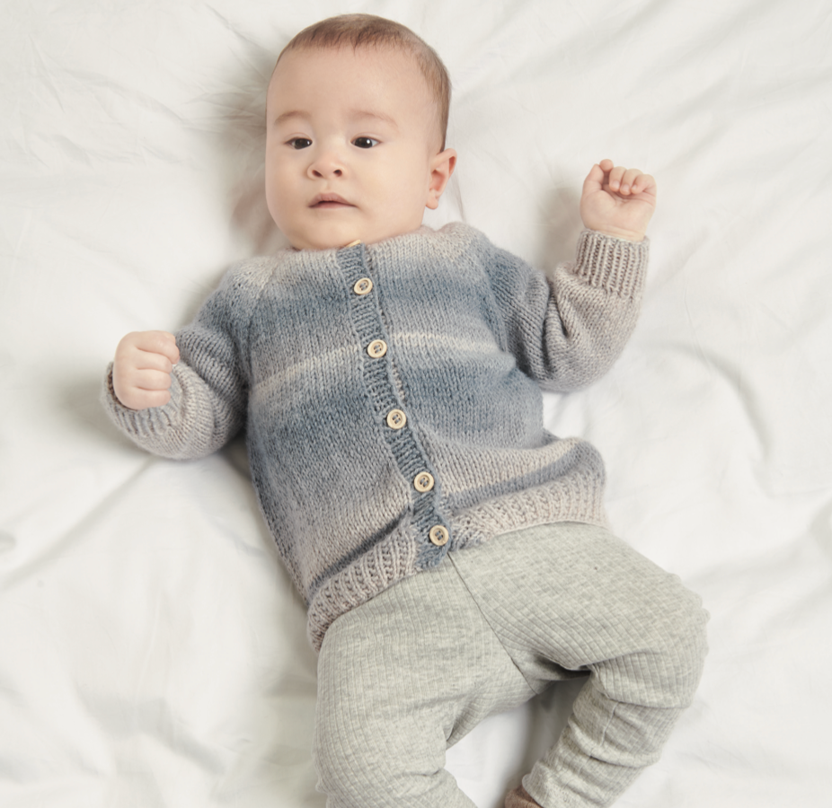 Baby Dream Knitting Pattern 1242 Jumper & Jacket