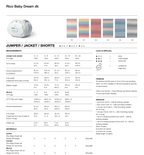 Baby Dream Knitting Pattern 1241 Jumper Jacket and Shorts