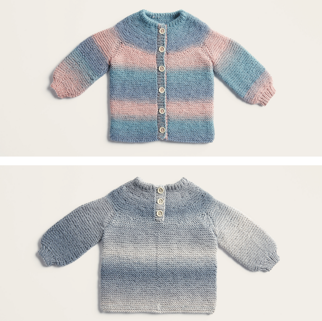 Baby Dream Knitting Pattern 1240 Jumper & Jacket