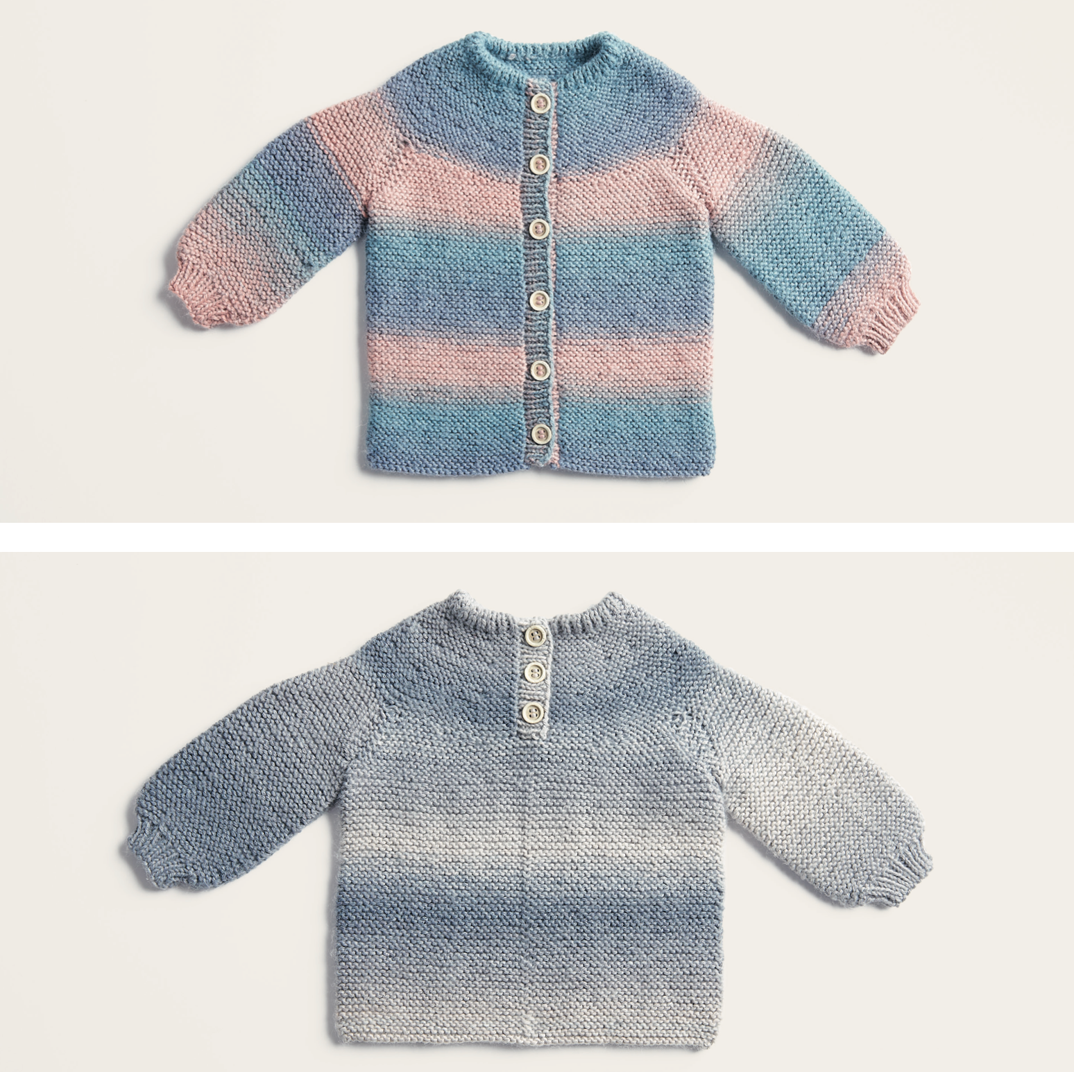 Baby Dream Knitting Pattern 1240 Jumper & Jacket