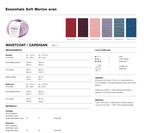 Women's Cardigan & Waistcoat Pattern 1214 : Rico Soft Merino Aran