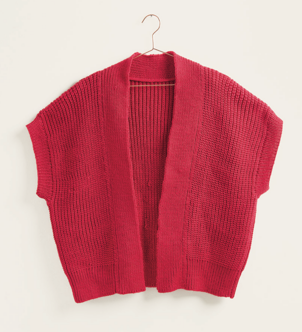 Women's Cardigan & Waistcoat Pattern 1214 : Rico Soft Merino Aran